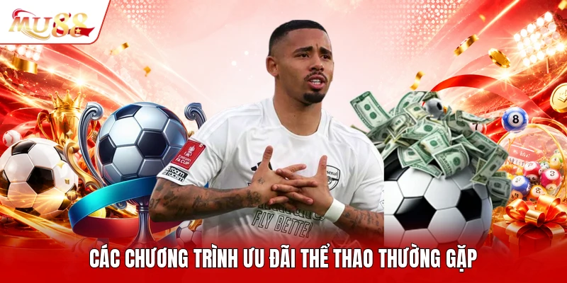 Các chương trình ưu đãi thể thao thường gặp